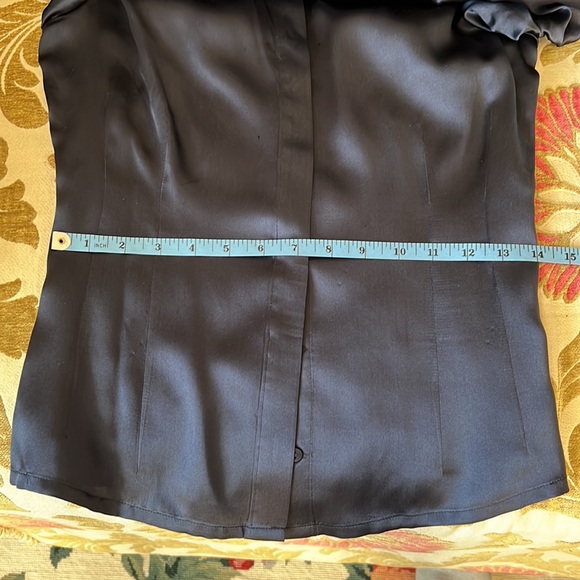 KENSIE short sleeves silk top, size 8 - Picture 9 of 14
